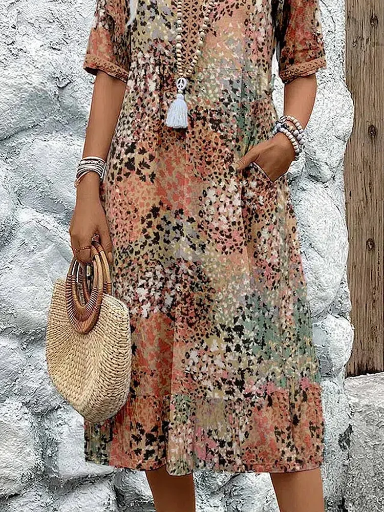 Coraline | Modern Midi Dress