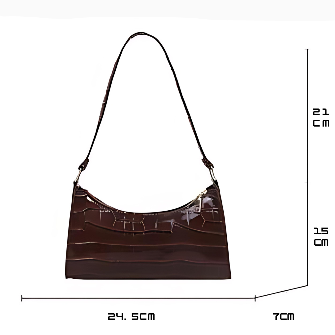 Barbara's Bags - Glossy Leather Bag