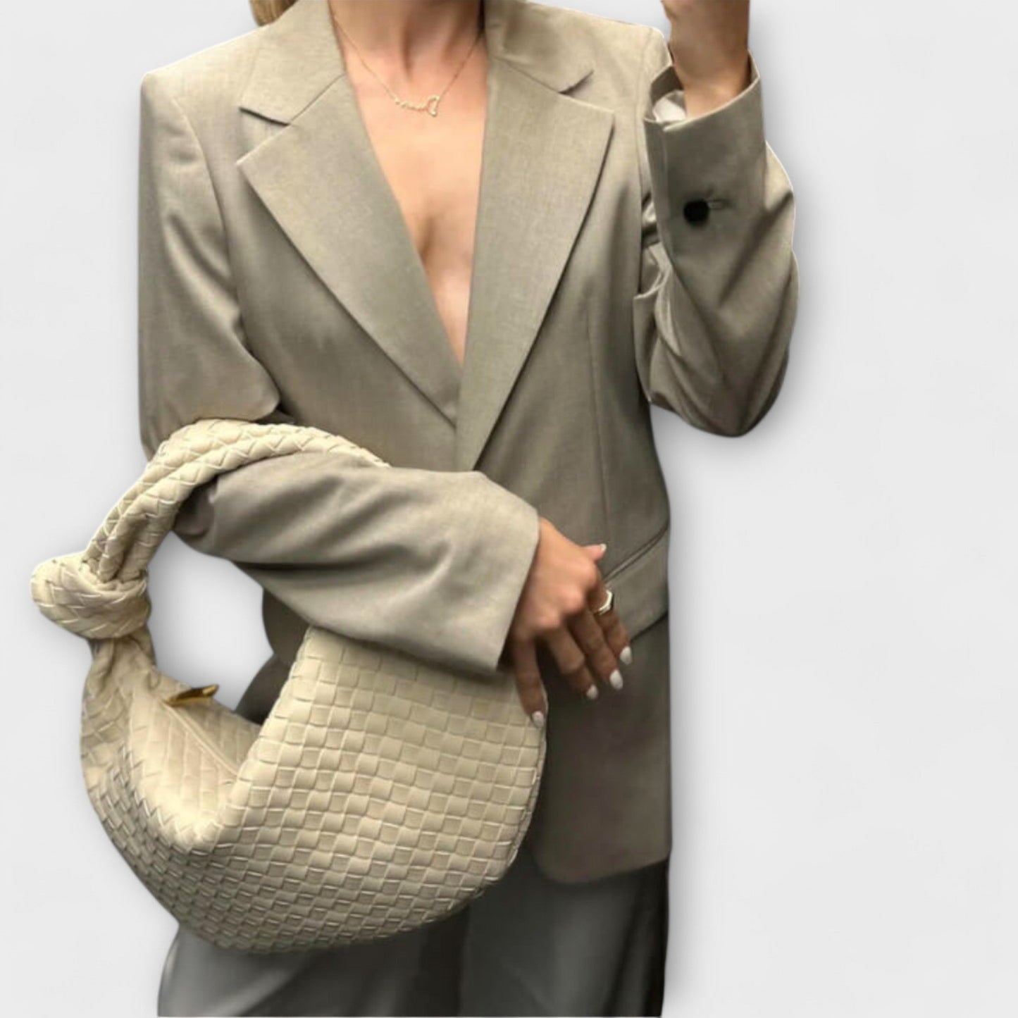 Barbara's Bags - Large Woven Women's Handbag