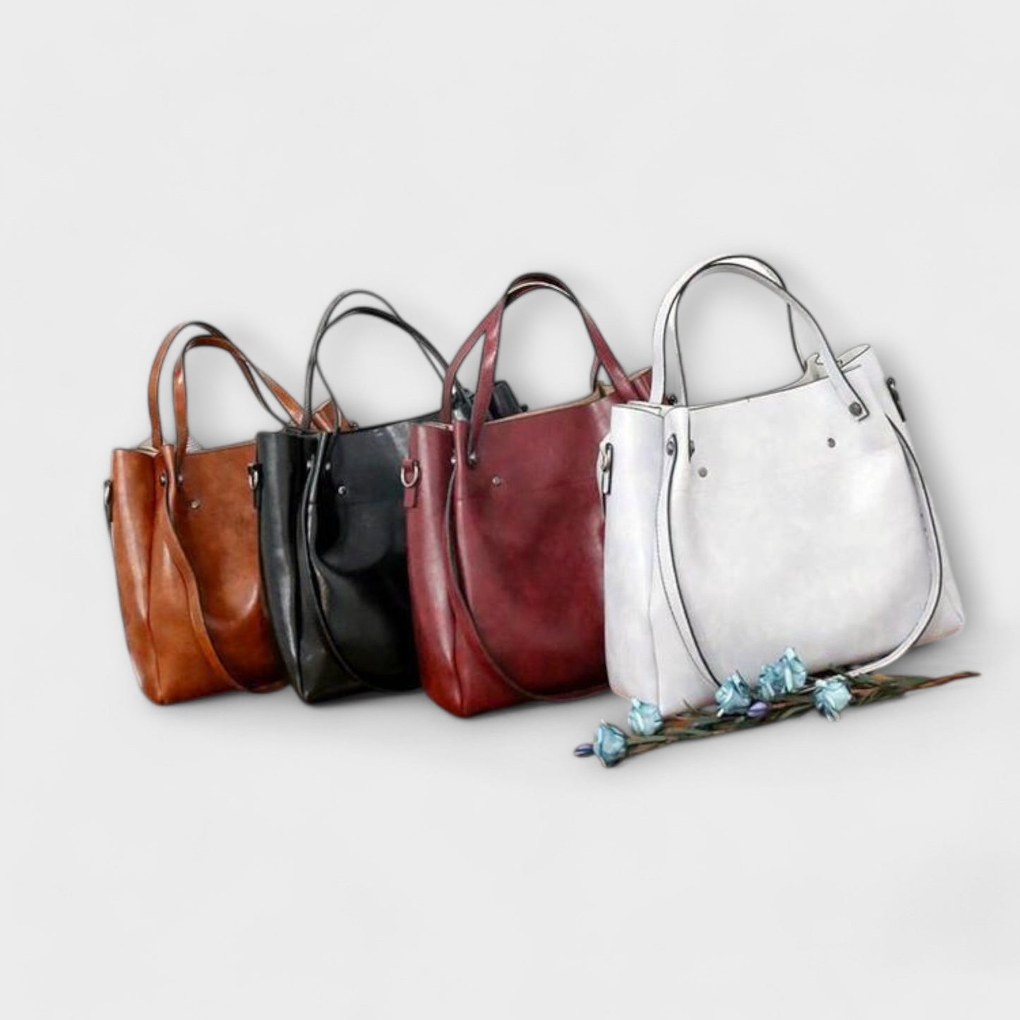 Barbara's Bags - 4-Piece Vintage Tote Set