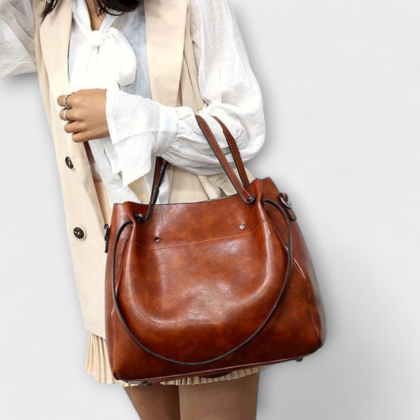 Barbara's Bags - 4-Piece Vintage Tote Set