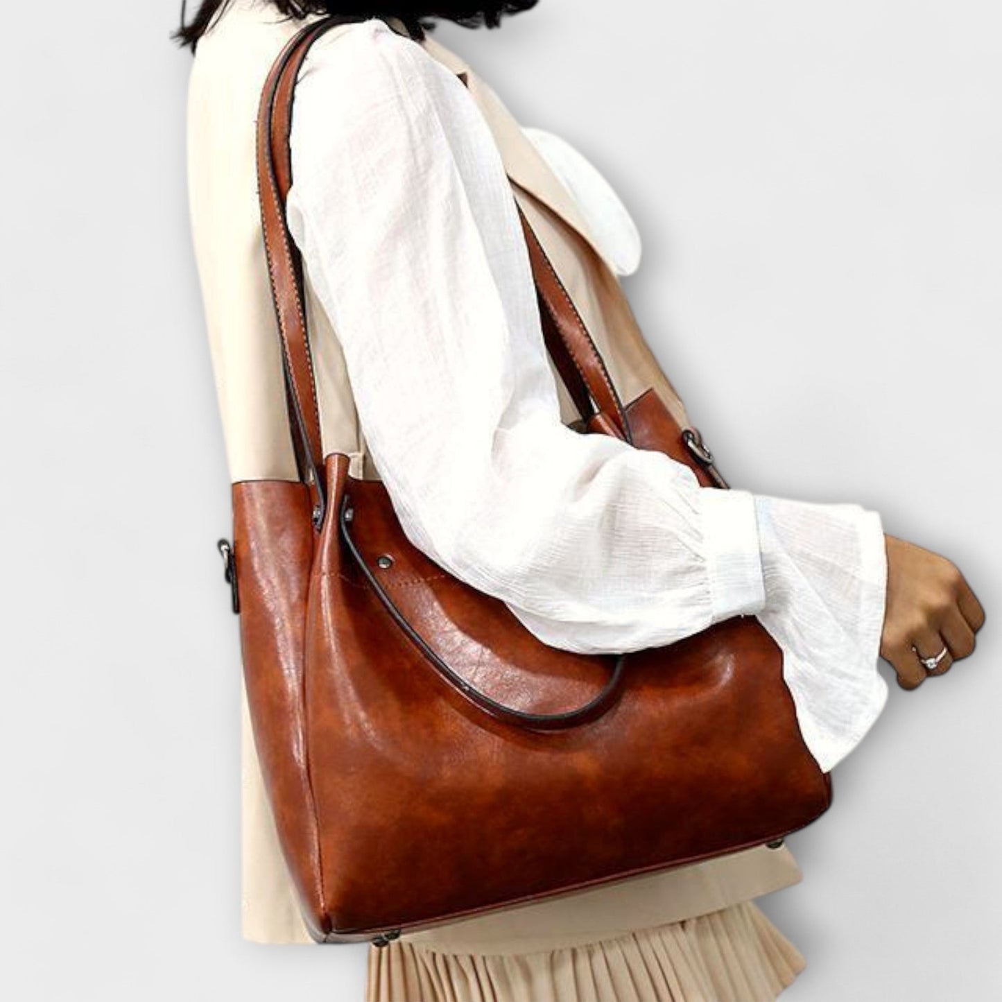 Barbara's Bags - 4-Piece Vintage Tote Set