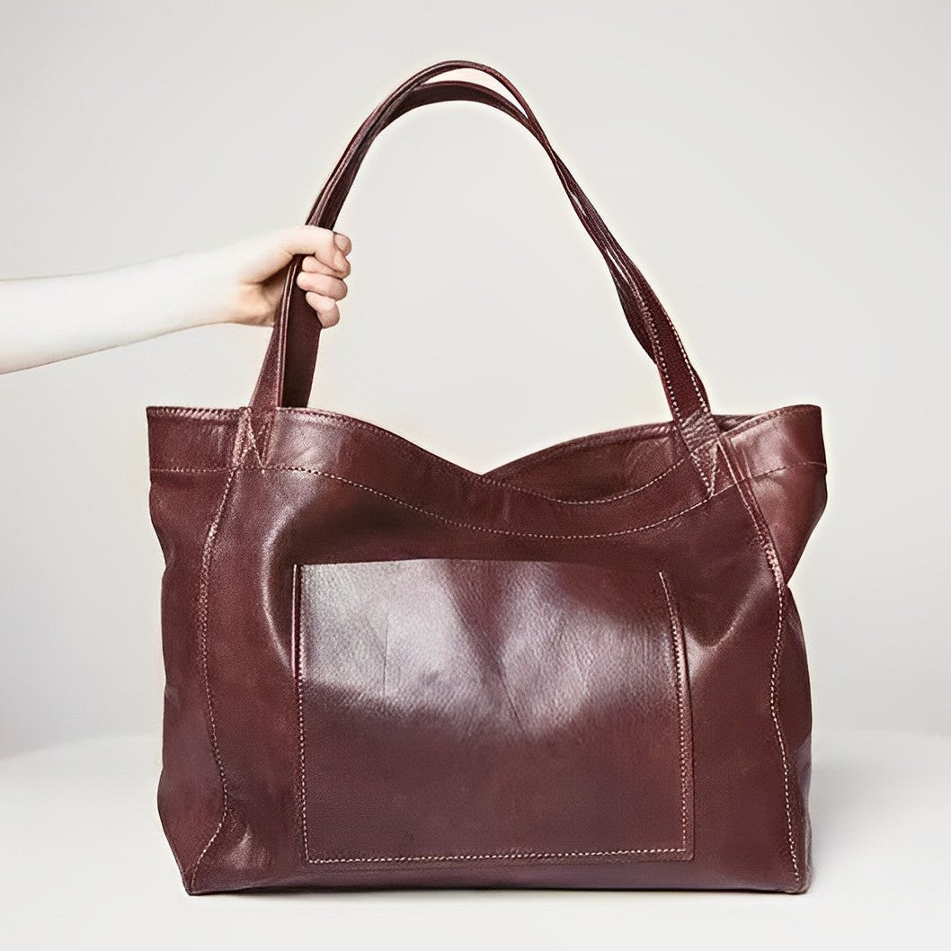 Barbara's Bags - Imperial Charm Leather Shoulder Bag