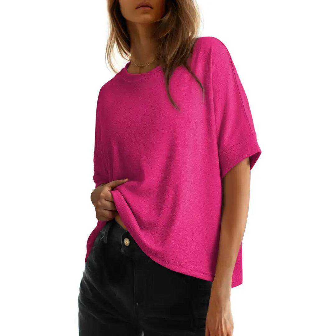 Sophia | Loose Overzied Basic Tee Comfortable Fit