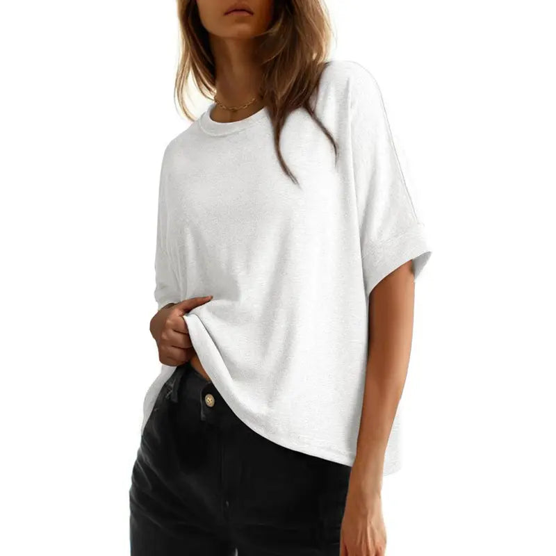 Sophia | Loose Overzied Basic Tee Comfortable Fit