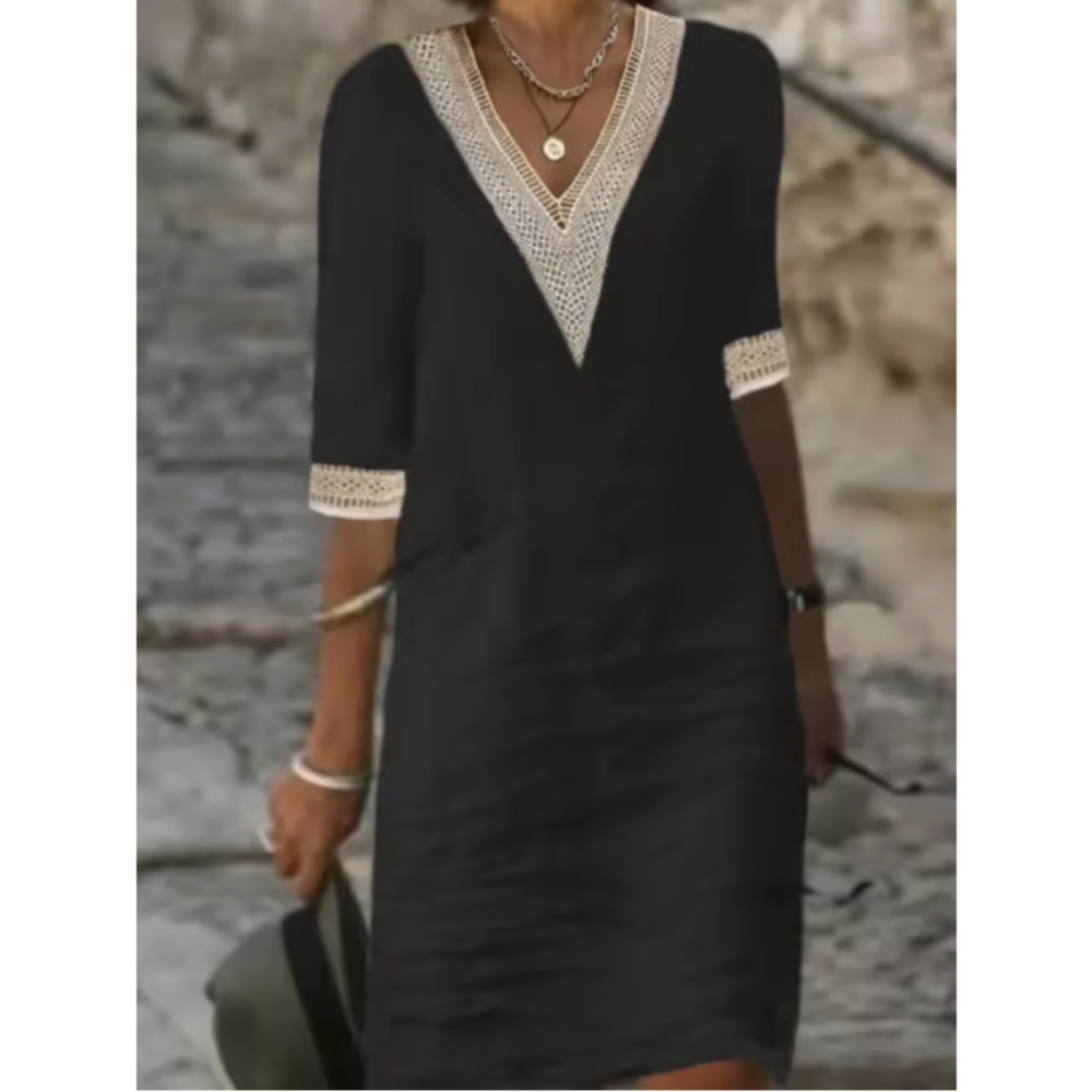 Celestina | This White Dress that Reveals Your Natural Elegance