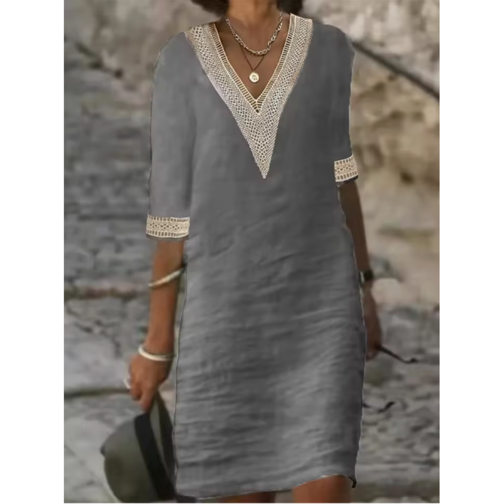 Celestina | This White Dress that Reveals Your Natural Elegance