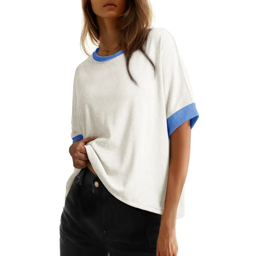 Sophia | Loose Overzied Basic Tee Comfortable Fit