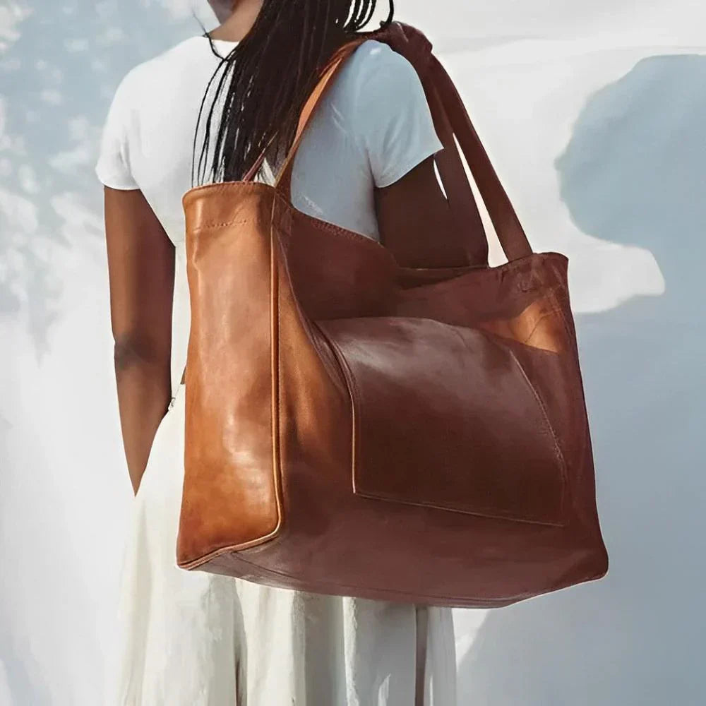 Barbara's Bags - Imperial Charm Leather Shoulder Bag