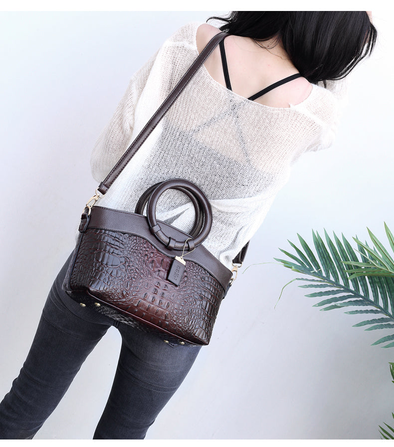 Barbara's Bags - Classic Heritage Leather Shoulder Bag