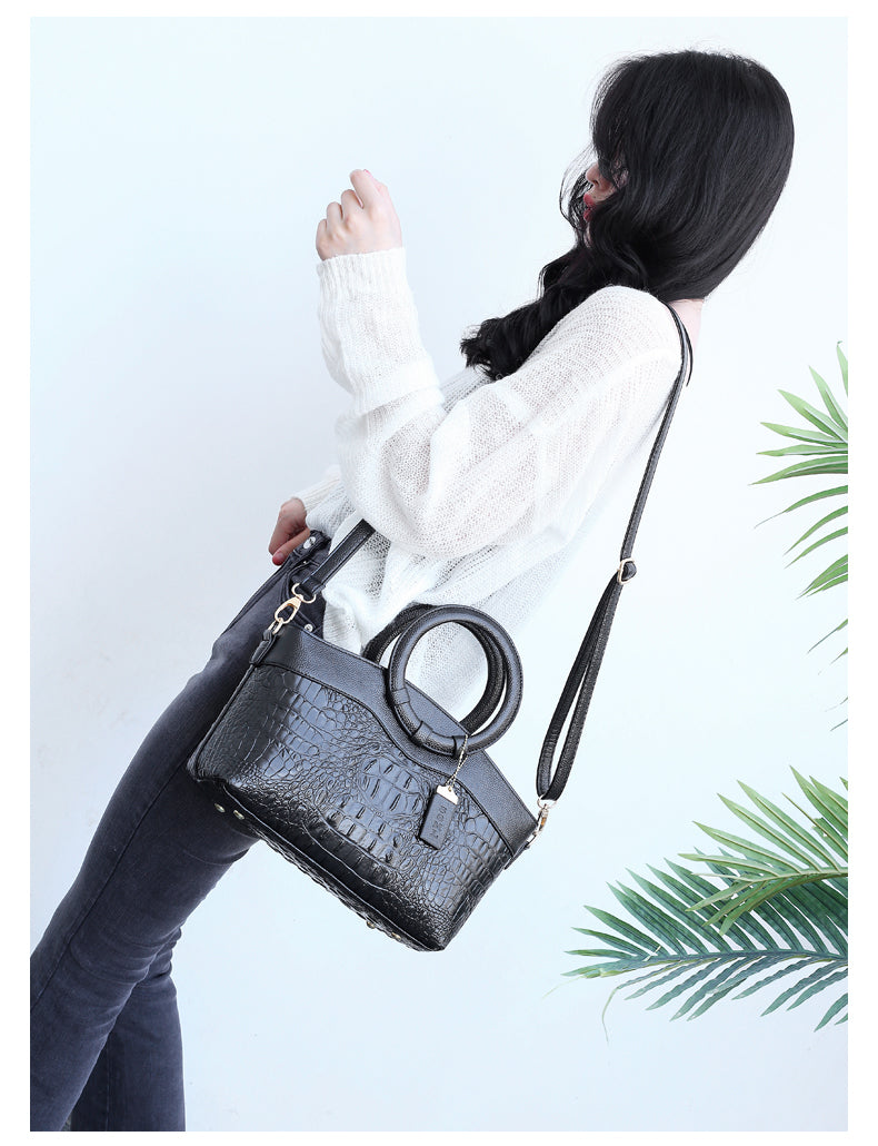 Barbara's Bags - Classic Heritage Leather Shoulder Bag