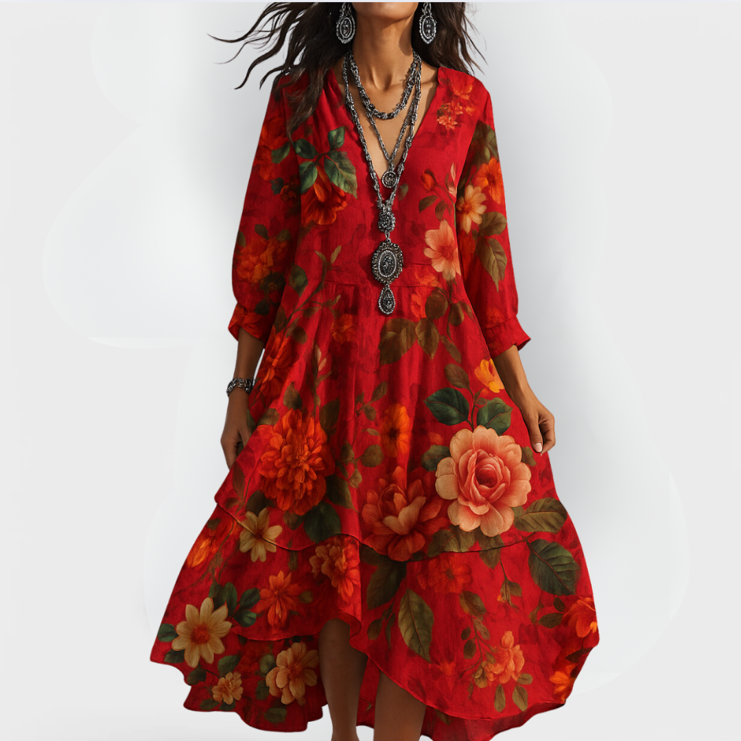 Jennifer | Stylish Casual Floral Dress