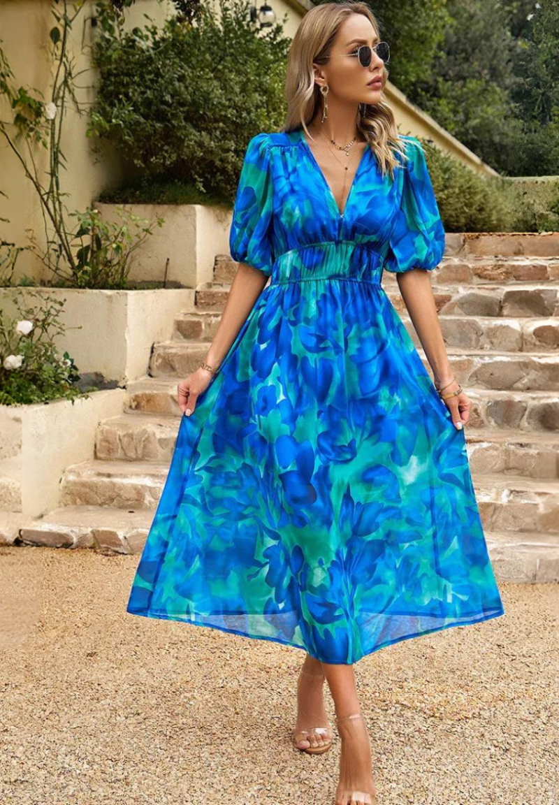 Chloe | Stylish Summer Floral Dress