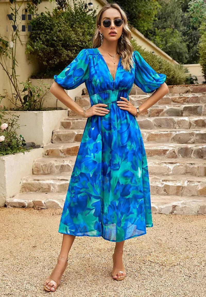 Chloe | Stylish Summer Floral Dress