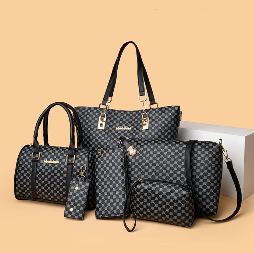 Barbara's Bags - Prestige 6-Piece Leather Bag Set