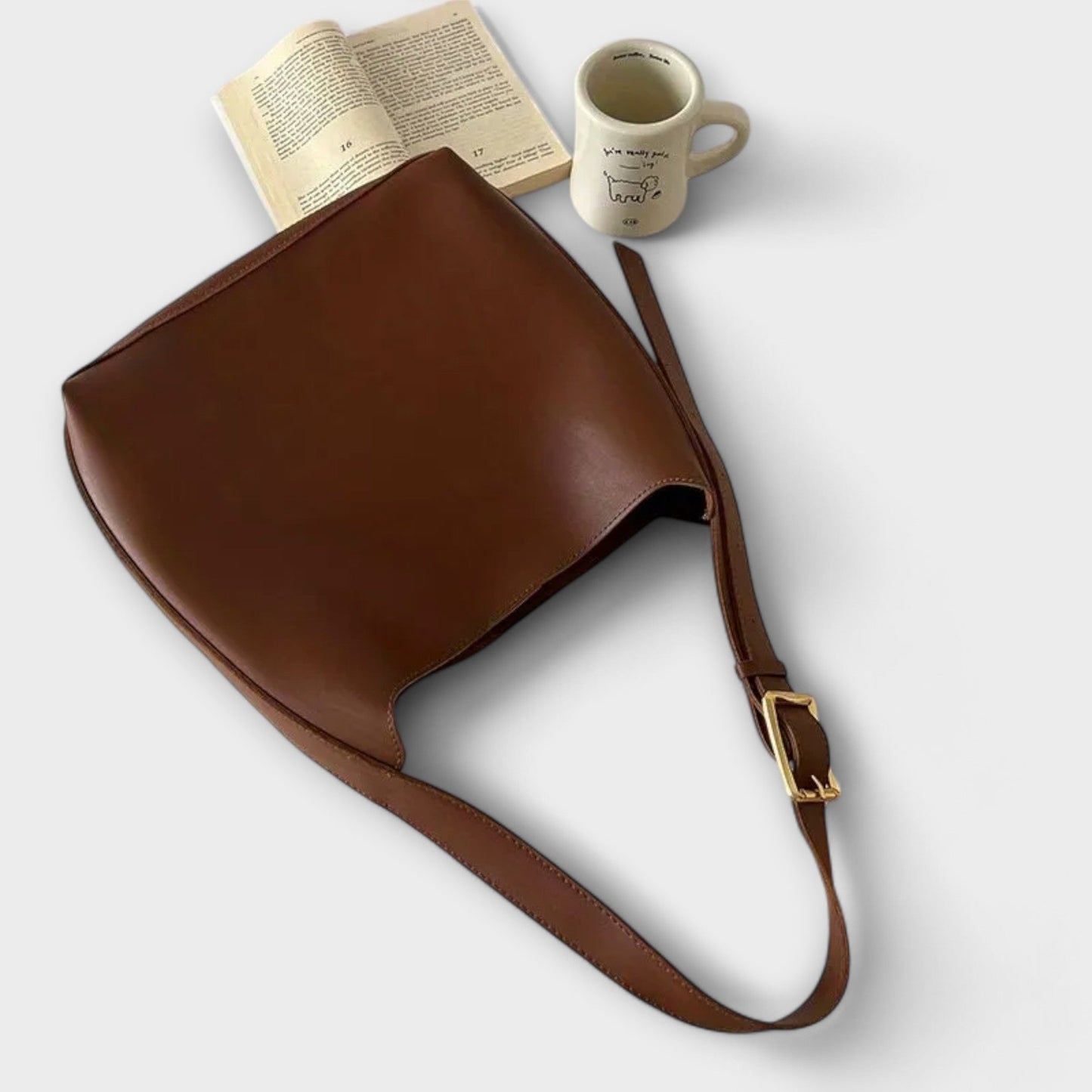 Barbara's Bags - Elegant Leather Shoulder Bag