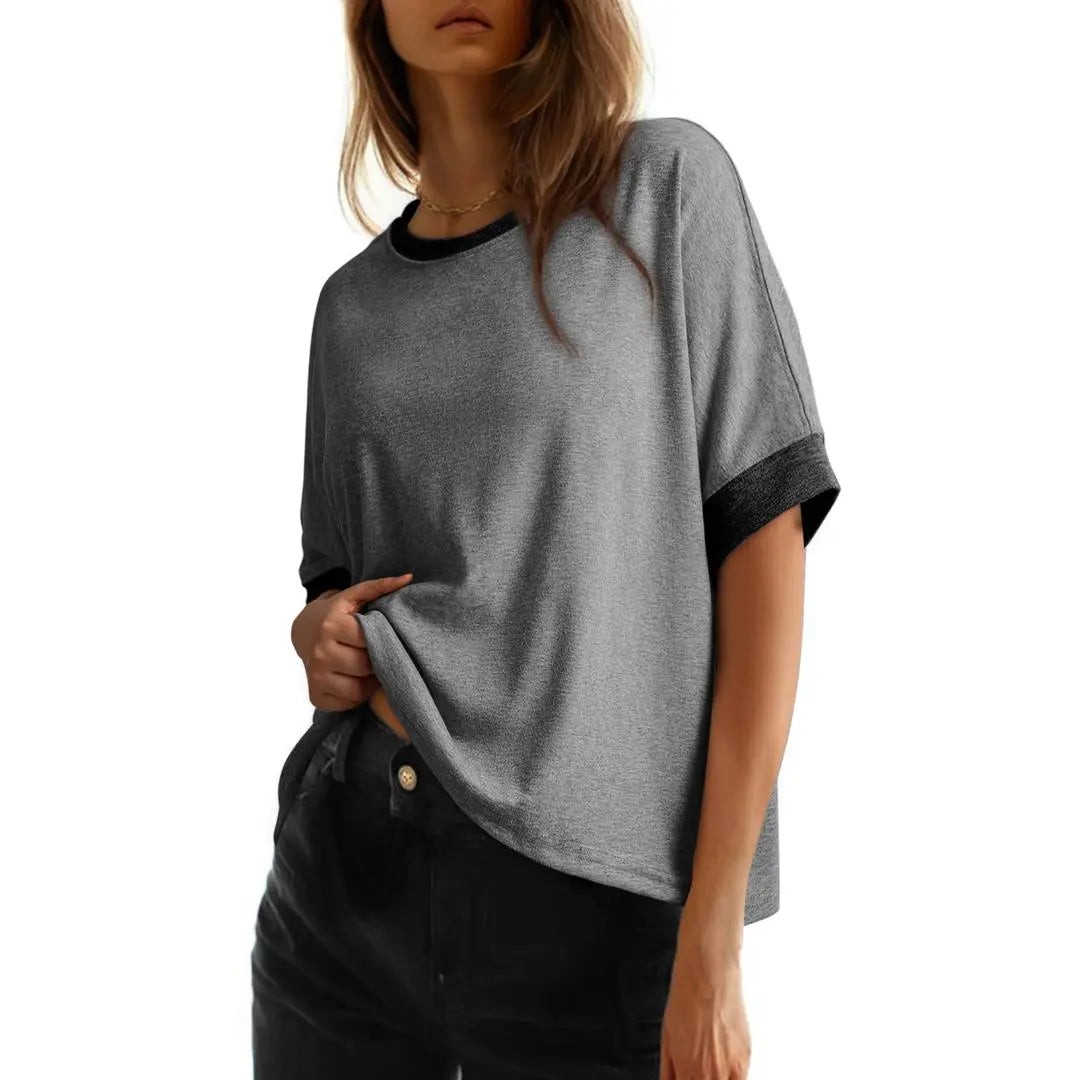 Sophia | Loose Overzied Basic Tee Comfortable Fit