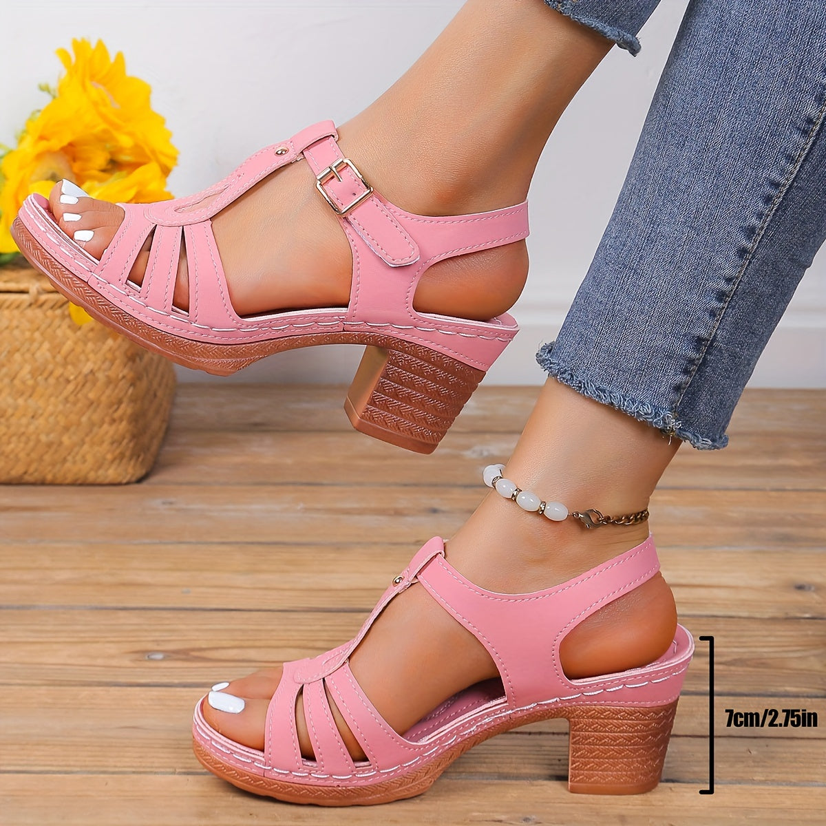 Madelyn™ | Classic Buckle Sandals