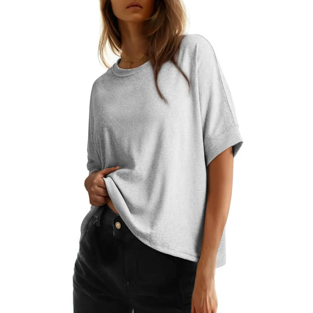 Sophia | Loose Overzied Basic Tee Comfortable Fit