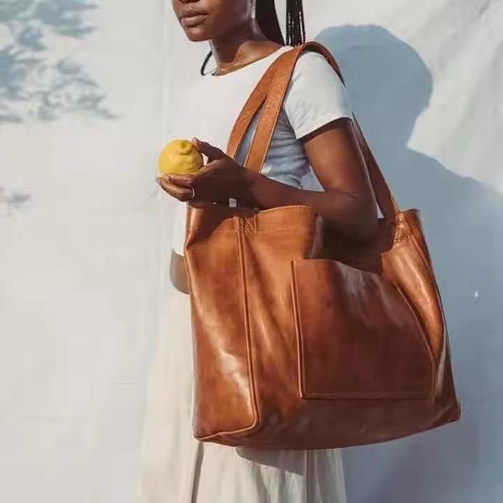 Barbara's Bags - Imperial Charm Leather Shoulder Bag