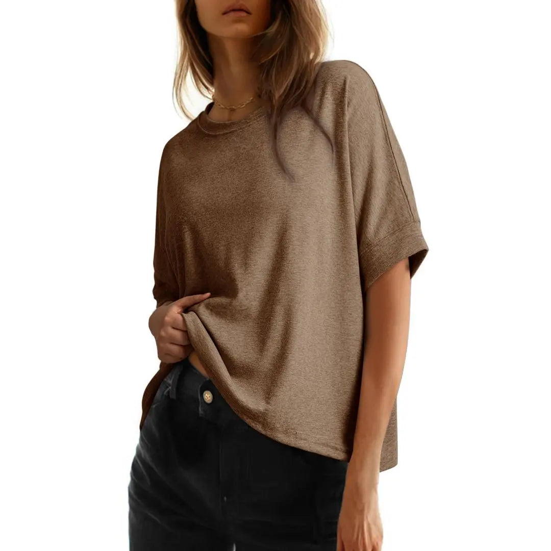 Sophia | Loose Overzied Basic Tee Comfortable Fit