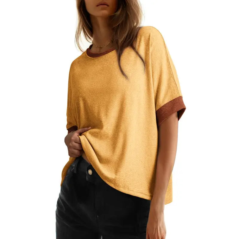 Sophia | Loose Overzied Basic Tee Comfortable Fit